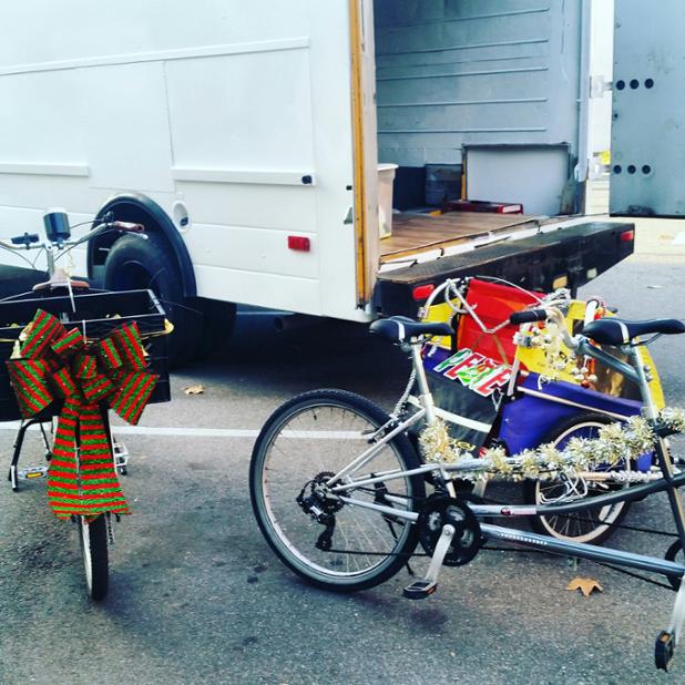 Half hour to the start of A Very Star Wars Christmas ride