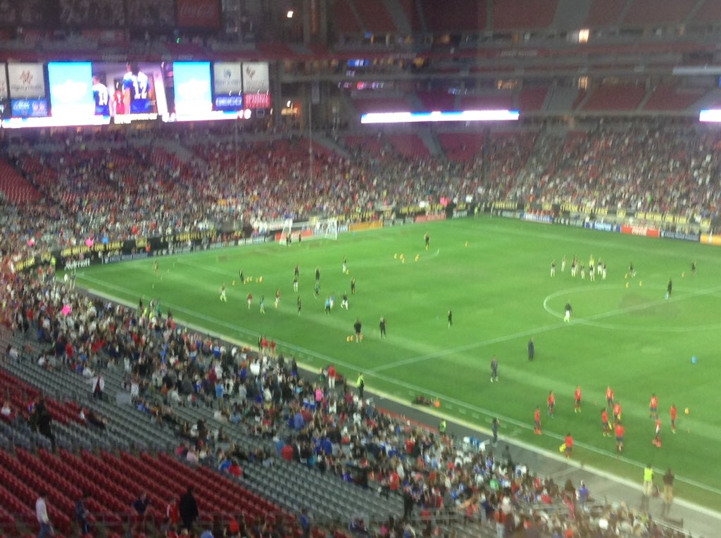 chezfutbol's tweet photo. WNT prepares for CHN. Victory Tour, Phoenix, AZ. https://t.co/s40kRxvhxC