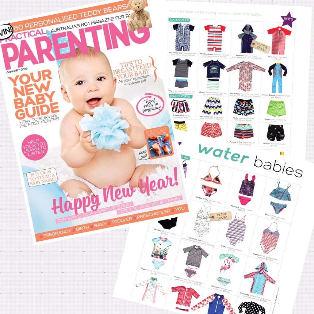 Pineapple__PR's tweet photo. Great to see our client @RashoodzSwimAus in the latest issue of Practical Parenting magazine!#PineapplePR #Rashoodz https://t.co/JF0uvpbWbr