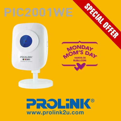 Prolinkindo's tweet photo. #ipcamera hanya Rp.399ribu di @bliblidotcom khusus hari ini 14 Des 2015 https://t.co/5lqtgn67nH #Prolink #PIC2001WE https://t.co/2AoTyxcrVR
