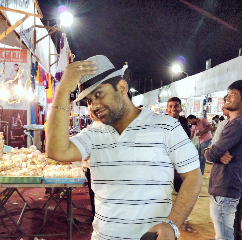 hrsaikumar's tweet image. Cow boy.....in Hyderabad now