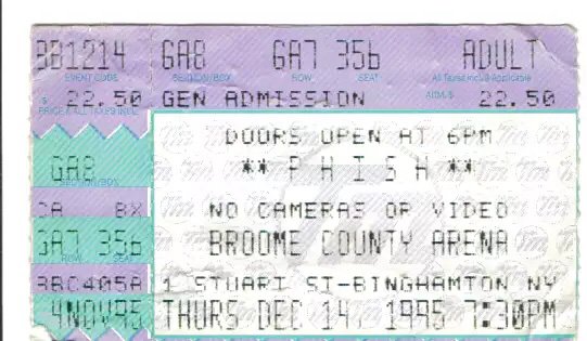 PhishTLP's tweet image. Tmrw's #20YrsLater #Dec95 #tiph #ptlp is 14Dec95 - Binghamton, NY 

phish.in/1995-12-14

10am EST!