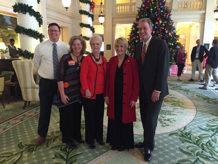 RobertHurt's tweet photo. Great to catch up with Brian Hamilton, Lynn Tucker, Sandra Warren, and Betsy Young at the #RPVAdvance yesterday https://t.co/aNzvmlzf4m