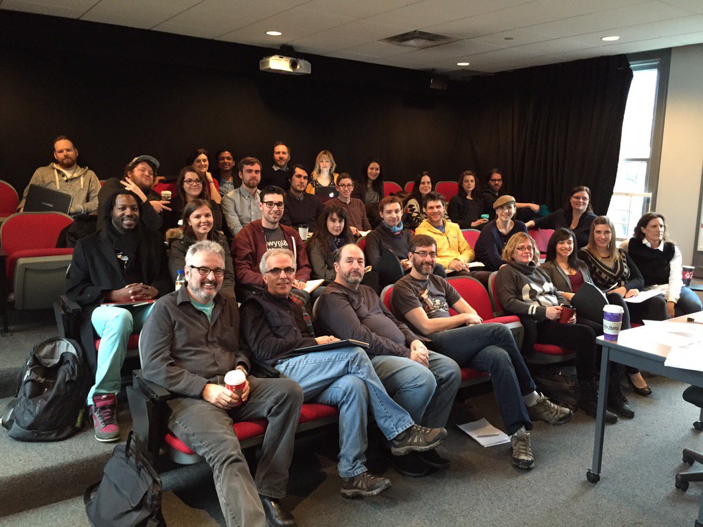 Great day today at #Crazy8sFilms16 <a href="/Crazy8sFilm/">Crazy8s Film Society</a> Story Edit Session held <a href="/vfs/">Vancouver Film School</a> Writing Department