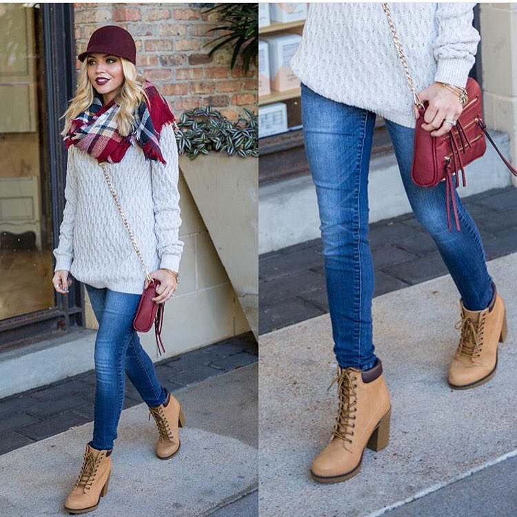PleatedEmpire's tweet photo. The stunning #fashionblogger @dthompsy wearing our new workman ankle boots - LOVELY! https://t.co/nzBtyKK6x7