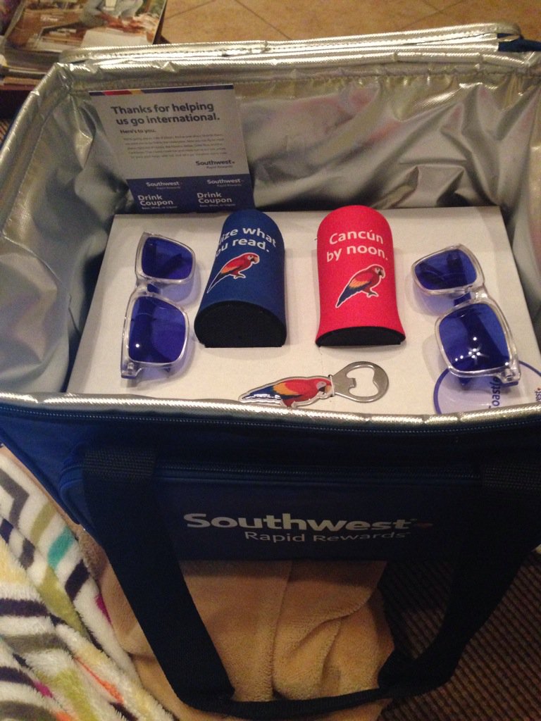 Marla Wortman (@mwortman) on Twitter photo Thank you <a href="/SouthwestAir/">Southwest Airlines</a> for the unexpected gift! What a fun surprise. Congrats on going international! Thank you <a href="/SouthwestAir/">Southwest Airlines</a> for the unexpected gift! What a fun surprise. Congrats on going international!