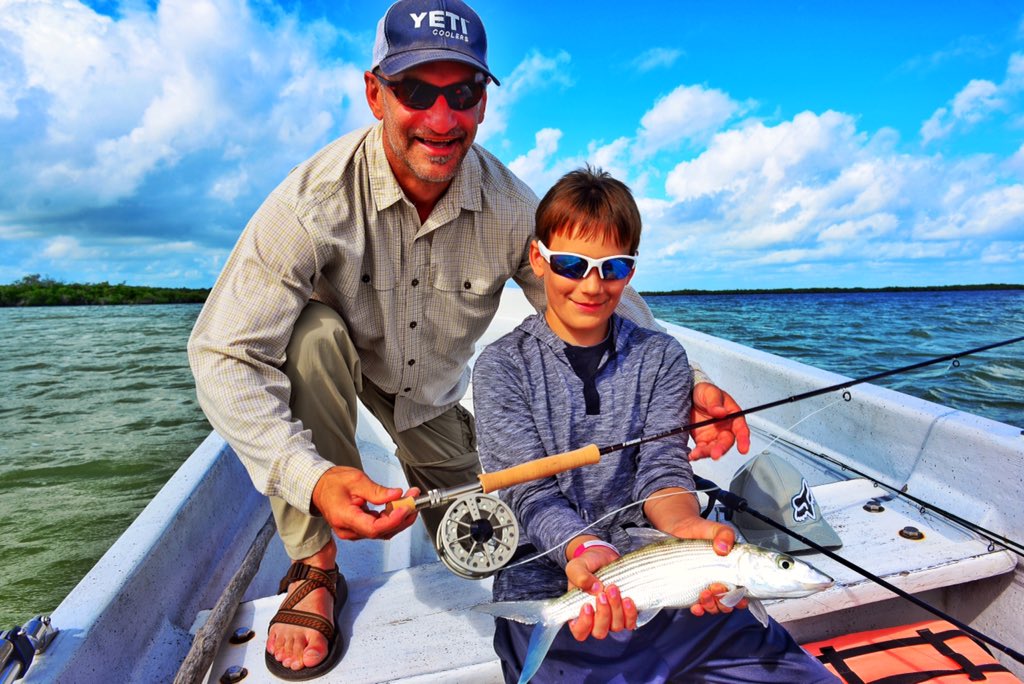roguebeavers's tweet photo. Catching bones in the Caribbean with my boys #adventure #dreambig #fishon #epic #passion #noWinterSTORMhere https://t.co/nIVACxd4V3
