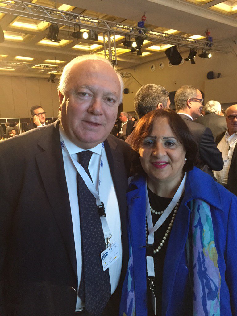 في مؤتمر حوارات المتوسط مع ميغيل موراتينوس