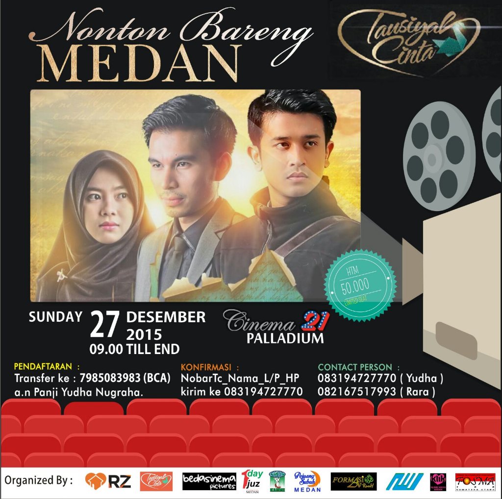 RZ_Medan's tweet photo. Semangat pagi tweps, saatnya nobar #TausyiahCinta https://t.co/GoCjx8RIK8