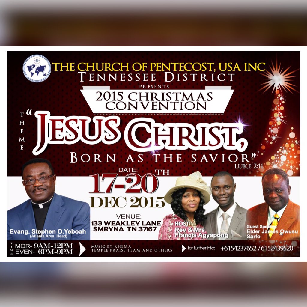 coptennessee's tweet photo. Happening live this week ... Come and be blessed in an extraordinary way. Baby Jesus is coming to visit you 🙏🏾 https://t.co/p4BAunbO4E