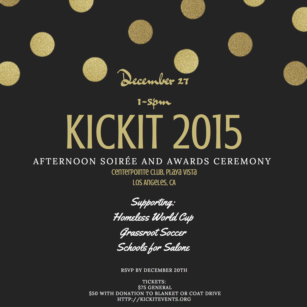 chandrimatweets's tweet photo. Celebrate the power of sports to unite the globe w/@GrassrootSoccer @homelesswrldcup & @Schools4Salone! #KICKIT2015 https://t.co/mWo4htHXee