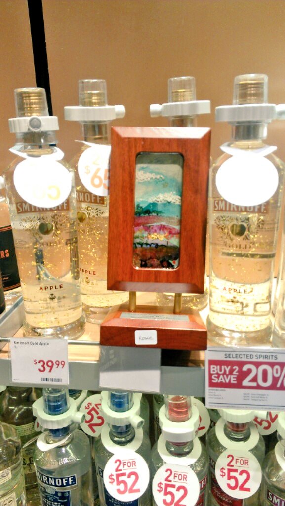 Didnt get invited to @DeepWoodsWinery chrissy party so time to get another flight... treating myself at duty free.