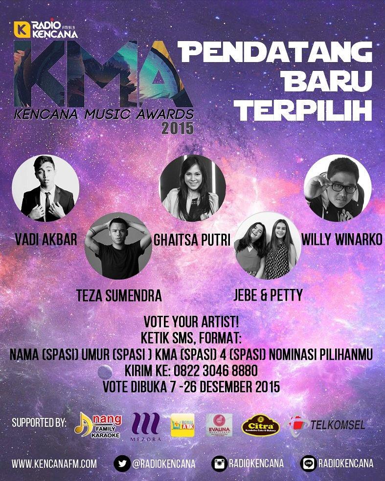 Yuk Peeps jangan lupa di vote, cuma Rp. 200/sms.. Ayo buktikan kekompakan kita, jangan mau kalah sama yang lain😅