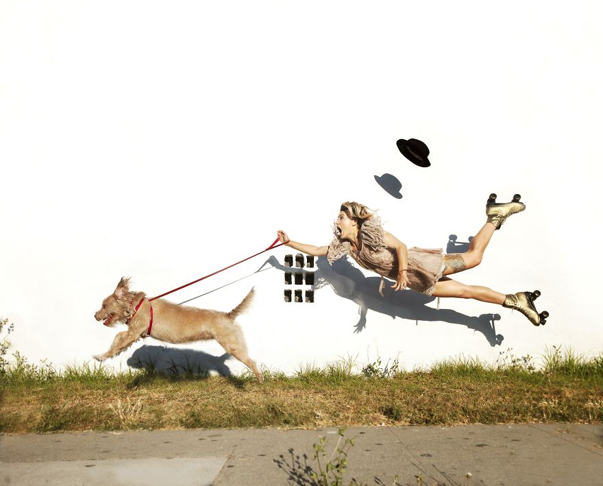 Photographer Mike Dempsey captures his friends levitating &amp; falling using a few tricks. tlnt.at/1jTG0wA