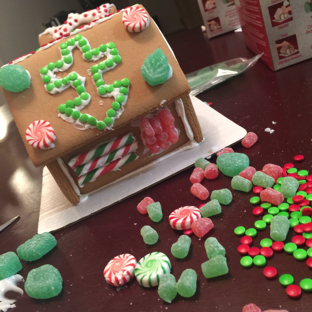 AshlynnKateD's tweet photo. My gingerbread house escalated quickly #GoingToHell @taylormomsen @MarktheGiant @jamieisgone #bentheghost https://t.co/6F1f8ZEQON