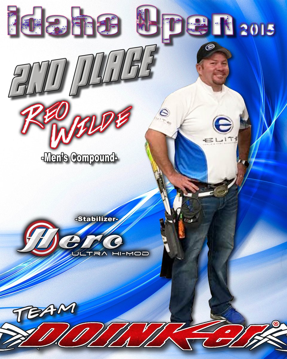 DoinkerStabs's tweet photo. Congratulations to Team Doinker's Reo Wilde on his 2nd Place Win at the 2015 Idaho Open!
#doinkerarchery https://t.co/Q68DjErsmS