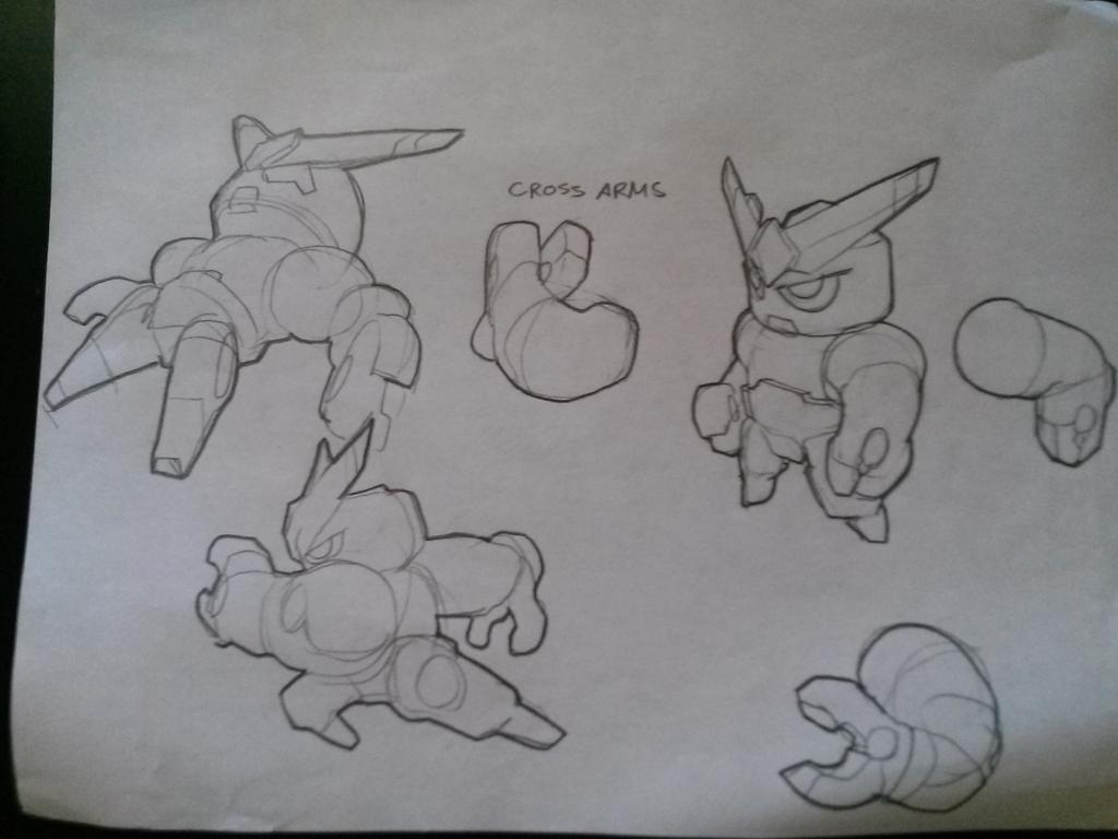Ranmecca's tweet image. Super #servbot #drawing #CapcomCup2015