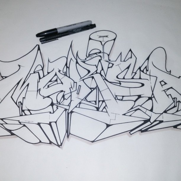 Alemak33's tweet photo. @naksonesdk hooked this up for me, good shit brotha! #moksa #mocks #mockone #naks #naksone #SDK #graffiti #blackook⦠https://t.co/G1zY7rswe8