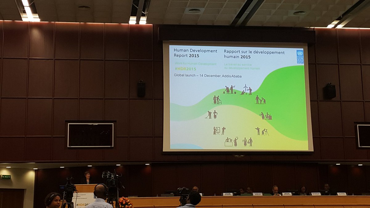 UNDP_AFIM's tweet photo. Launch of the 2015 Human Development Report...@HelenClarkUNDP delivers main message https://t.co/LkMD4rMsB1
