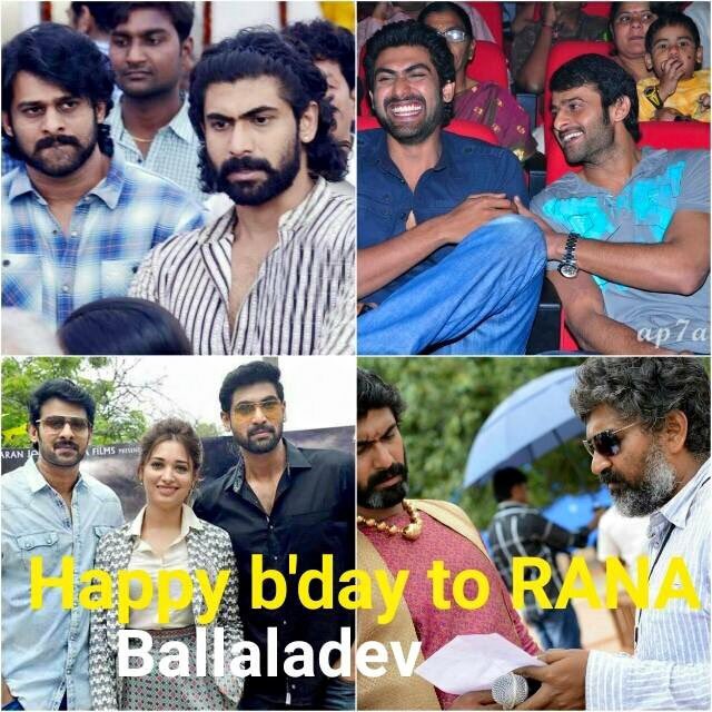 Wishing our Bhallaladeva, Rana Daggubati, a very Happy Birthday! 