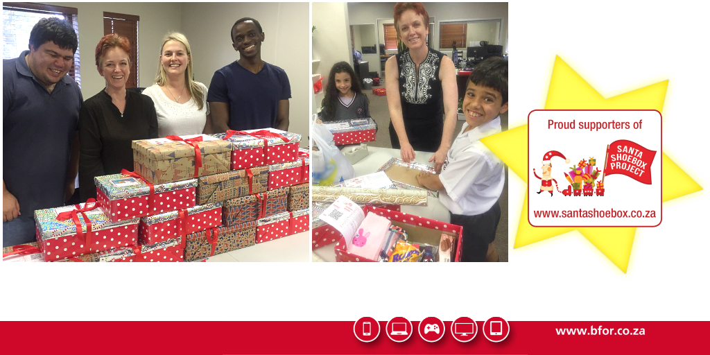 BforMobile's tweet photo. @SantaShoebox We had so much fun getting Xmas gifts ready for the kids https://t.co/fMBuWyAlT4 #GivingBack #SSB2015 https://t.co/ec0vhYvef1