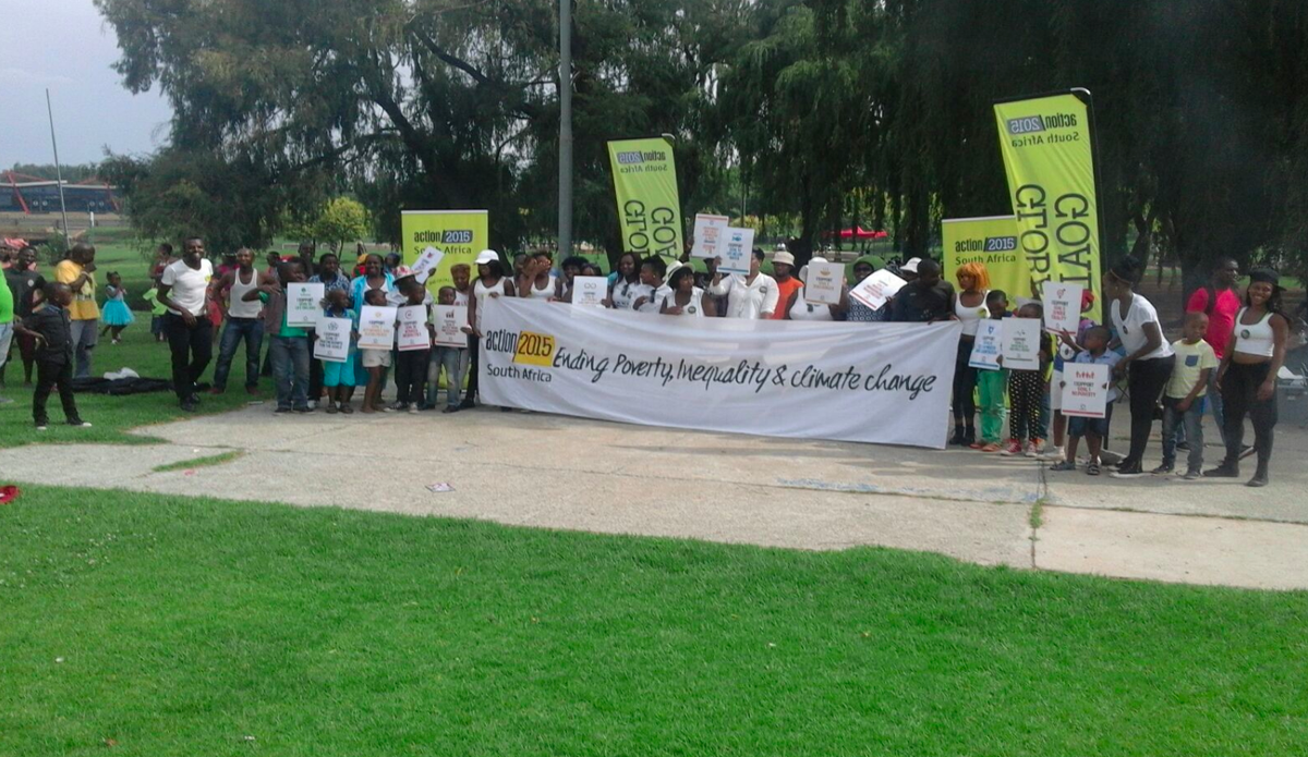 Under one banner for a brighter future. #Action2015 #ClimateChange #COP21 #ParisAgreement <a href="/Action2015youth/">Action/2015Youth</a>