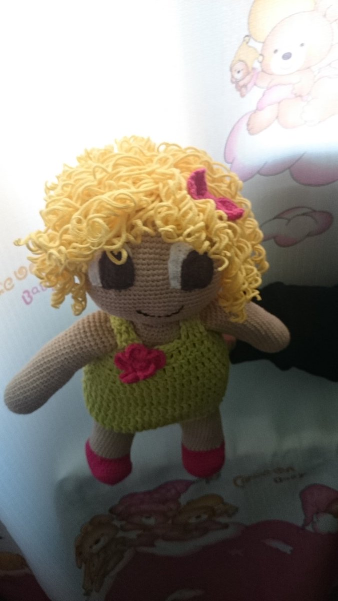 aratillos's tweet photo. Terminada #amigurumi #muñeca #tejer #ganchillo #crochet https://t.co/vwlZ73UKdb