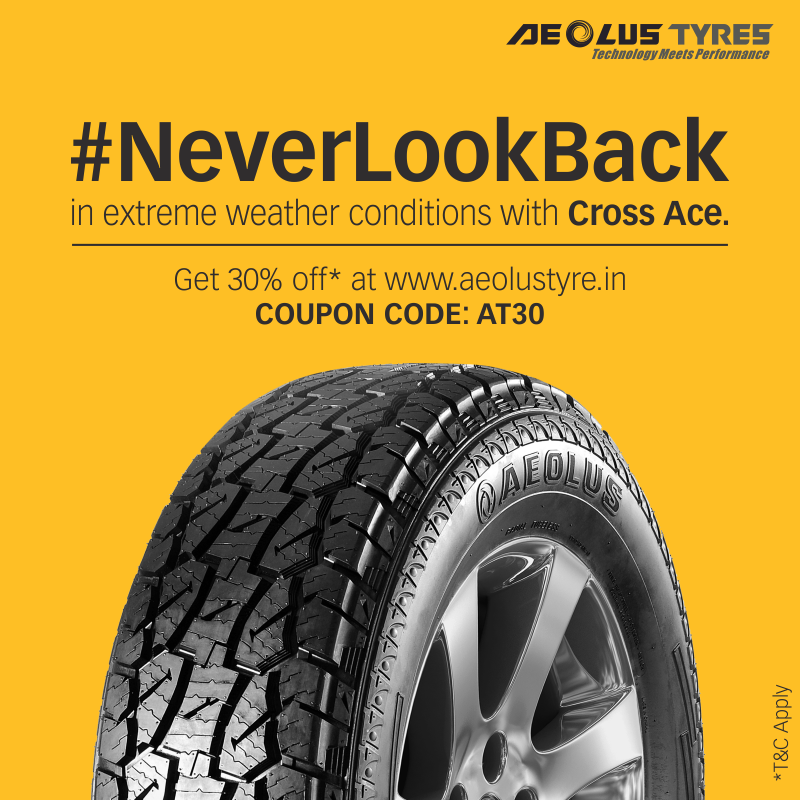 aeolustyreindia's tweet photo. #CrossAce offers you a maximum wet traction, improved water evacuation and minimum hydroplaning on wet roads. https://t.co/aUdApRTz1k