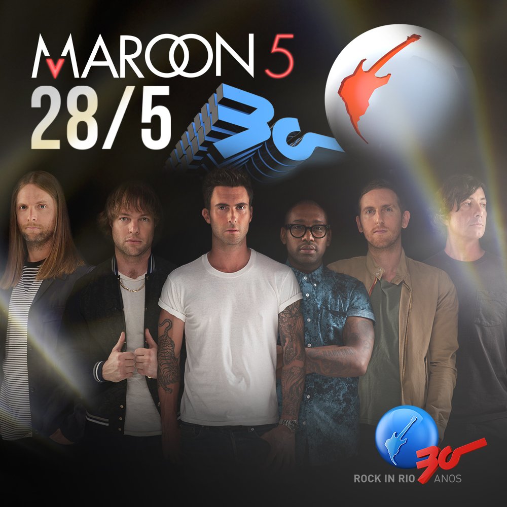 See you at #rockinriolisboa on May 28th #Portugal! #M5OnTheRoad. Get tix here- trib.al/sC9wwiA