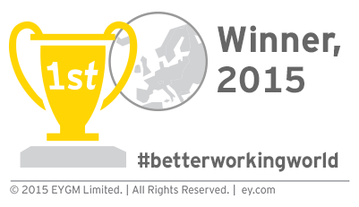 EYnews's tweet photo. .@EY_TAS was named #MergerAwards15 Accountancy Firm of 2015 in Europe. Congratulations to all colleagues in Europe! https://t.co/fmimldecC7