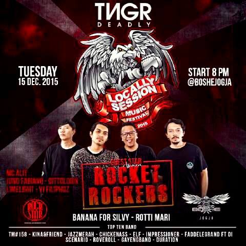 pamflet besok malam

<a href="/boshejogja/">BOSHE JOGJA</a> PRESENT
<a href="/rocket_rockers/">Rocket Rockers</a> start 8 malam,w/ <a href="/rotti_mari/">Rotti Mari</a> <a href="/bananaforsilvy/">BANANAFORSILVY</a> and 10 finalis