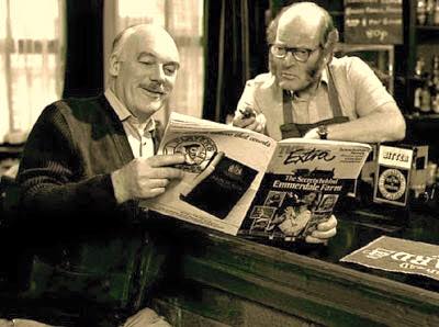 SFNYorkshire's tweet photo. Who remembers these two characters #Emmerdale #Yorkshire #WoolpackInn https://t.co/gtS6ILgDNF