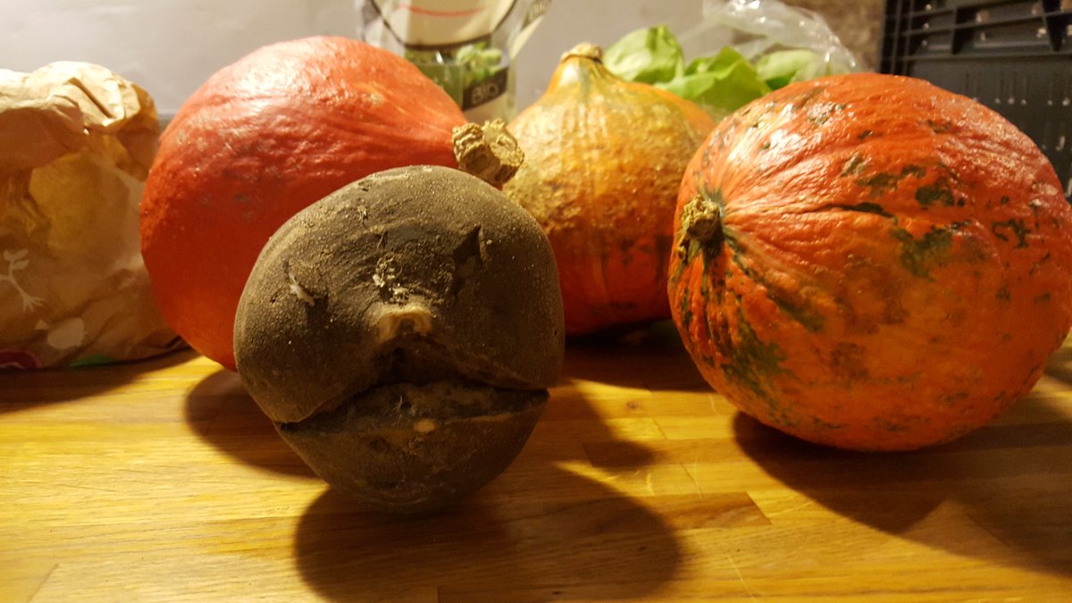 De rammenas vond het niet tof om weggegooid te worden.Wie komt er 20-12 eten redden tijdens het OverVers kerstdiner?