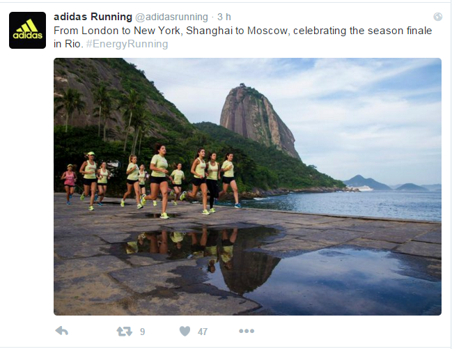 PEREIRA_Georges's tweet photo. #BoostBatignolles apparemment la Finale de la Saison aura lieu à Rio 
#Adidas #BoostEnergyLeague #Running #BoostRio https://t.co/wYGRSaeudt