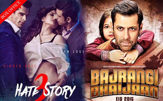 Koimoi's tweet photo. '#HateStory3' At No. 2, '#BajrangiBhaijaan' At No.3 : Movies With Best #BoxOffice Returns
https://t.co/bJHkaoadXG https://t.co/Cl44uPWeA3