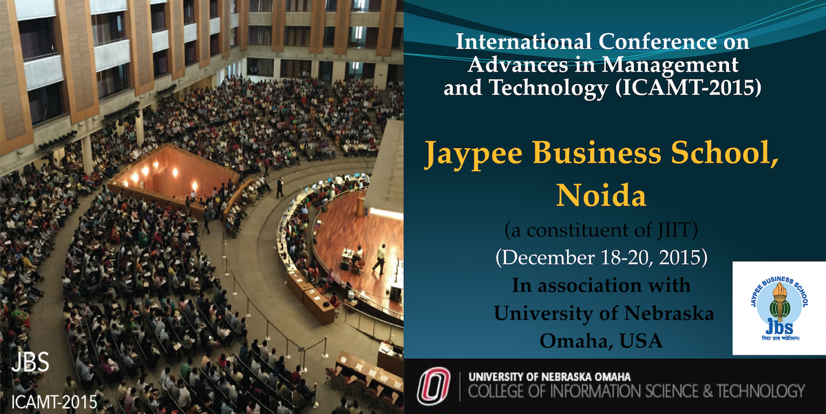 NoidaJBS's tweet photo. Now Following @khazanchi @DILIPtheCHERIAN @ravinderzutshi @PG080355 who are participating at #ICAMT2015 Thanks. https://t.co/l71zMWzRKw
