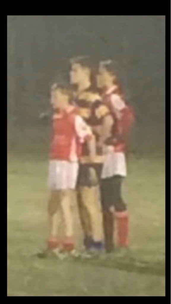 Not sure what sort of defensive tactic this is, from <a href="/blackhallgaels/">Blackhall Gaels GAA Club</a> v moynalty u13 final yesterday <a href="/JoeBrolly1993/">Joe Brolly</a>