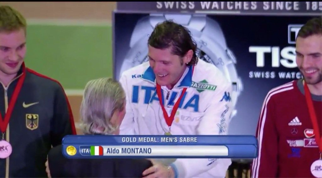 goldensabrepr's tweet photo. Non poteva che andare così... #aldomontano vince il #granprix #boston2015. #atletigolden #RoadToRio 🔝🔝🔝 https://t.co/eioW2aCA6O