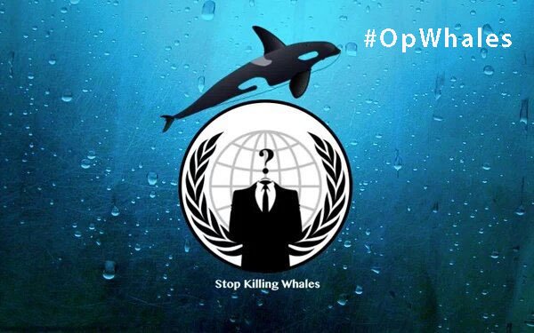 GroupAnon's tweet photo. Japan won’t stop whaling, so Anonymous hacked the Japanese Prime Minister https://t.co/BQuEgPo2gV via @yureBliss https://t.co/vUtonSOcwZ
