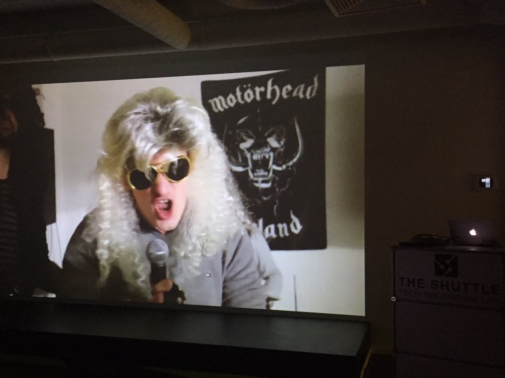 ZalandoTech's tweet photo. Our SVP of Tech kicking off Hack Week #4! #wewillhackyou https://t.co/Eivg8NW3T9