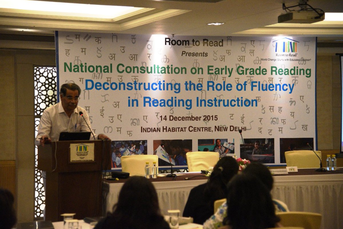 We have begun our this year's 'National Consultation on Early Grade Reading' at India Habitat Centre.