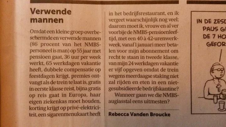bertverbeurgt's tweet photo. @inez_deconinck @StationschefBMO @VincentVQ zoals uit een brief van (Josephine) Rebecca Vanden Broucke? #googlemaar https://t.co/JiInIjyICM