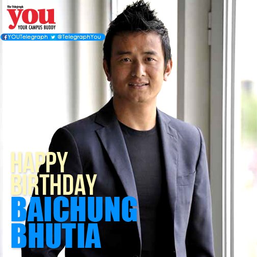 Happy Birthday to the biggest name in Indian football,Baichung Bhutia ! 