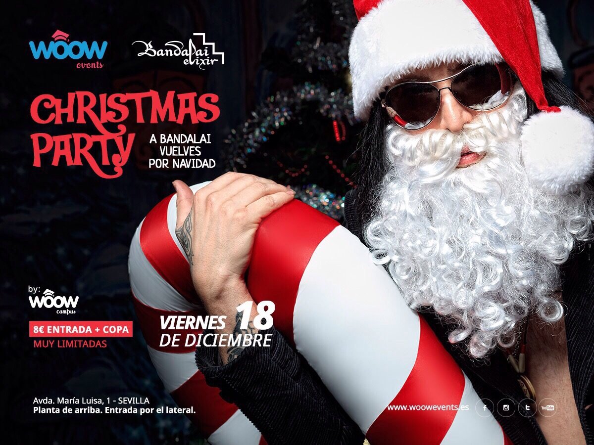 RRPP_Pedro's tweet photo. Semana de navidad en BANDALAI:
- Jueves 17 Fiesta de Navidad
-Viernes 18 Christmas Party
639 307 289 https://t.co/hhzSFe0WMy