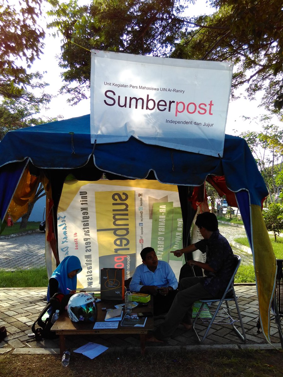 sumber_post's tweet photo. Wahai mahasiswa @UINarraniry, #sumberpost buka pendaftaran nih. Bagi yang berminat di jurnalistik sila berkunjung https://t.co/fahVlsHncW