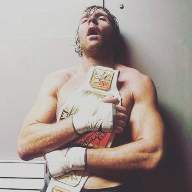 wwwayb's tweet photo. Can't believe that!!' Dean is our champion really proud of u my love u do it @TheDeanAmbrose https://t.co/YNMtUIV01H