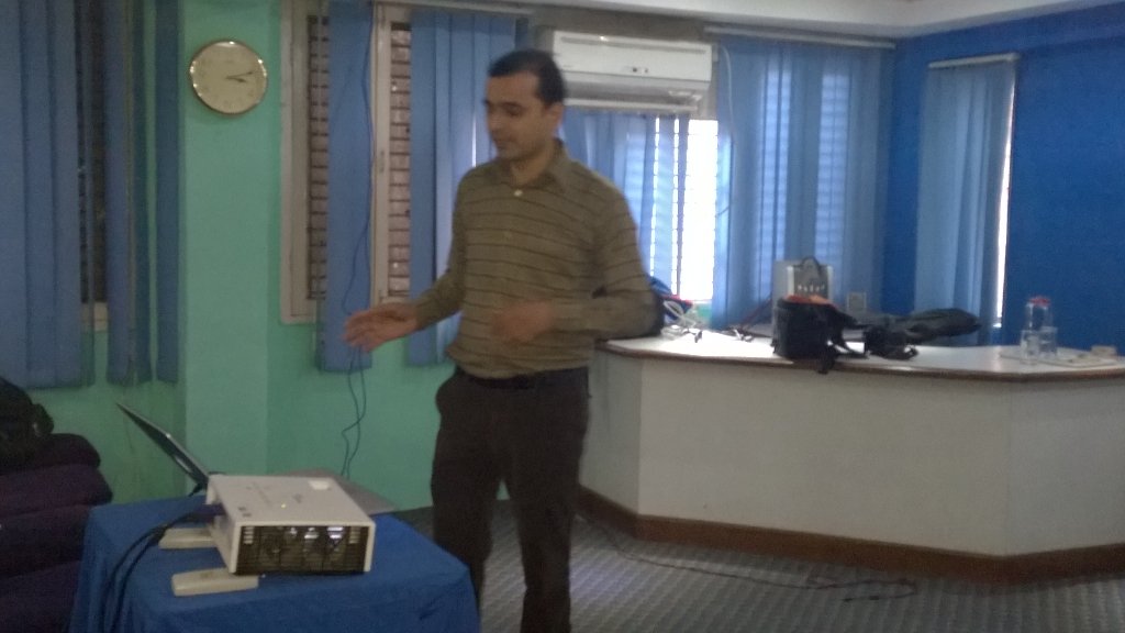 nairishas's tweet photo. Kamal Raj Sigdel from @UNDPNepal talking about effective communication @MICNepal #PreAcceleratorProgram #startups https://t.co/fDVPBNqMis