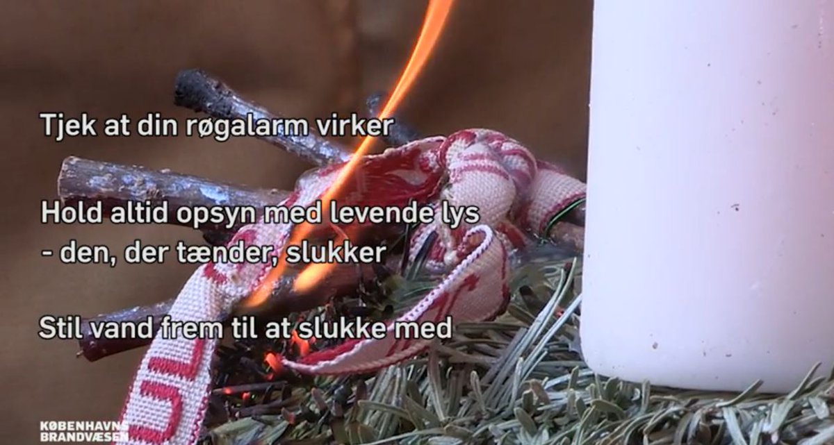 Tjek video med brandgode juleråd og Brandinspektør Marcello
youtube.com/watch?v=Bu4UrH…