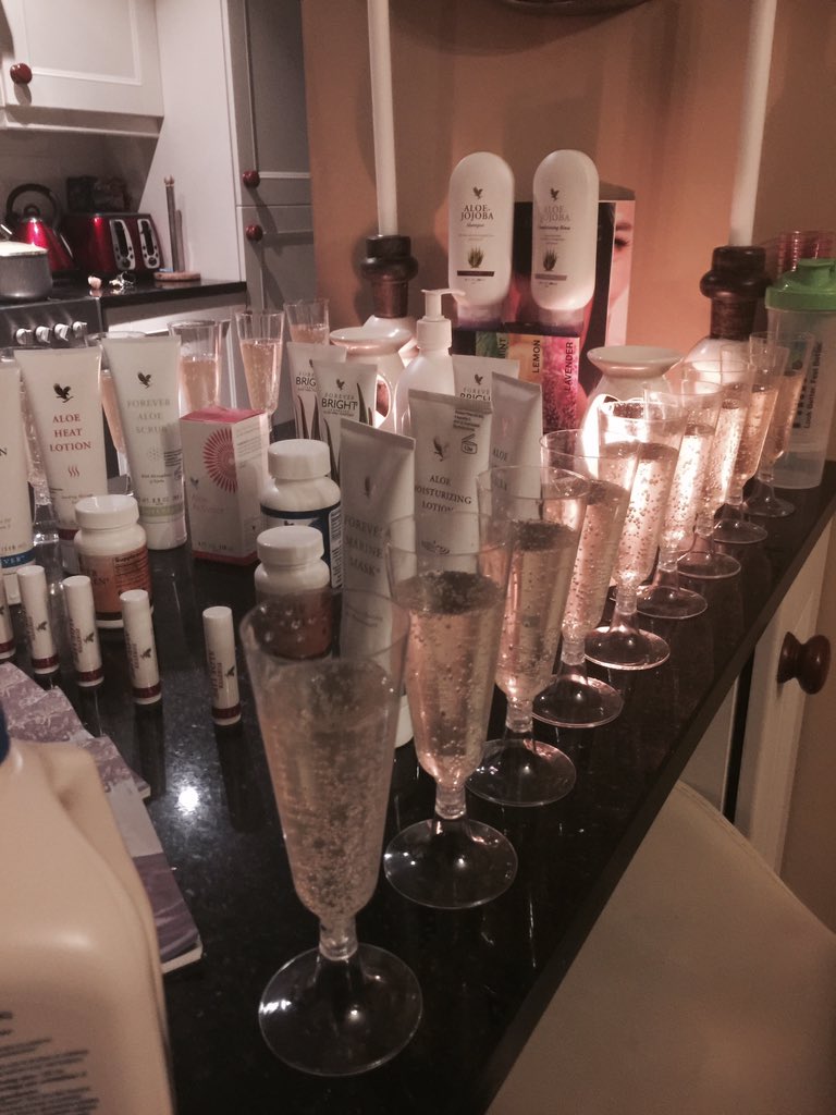 Launch night of forever living... An amazing product :)