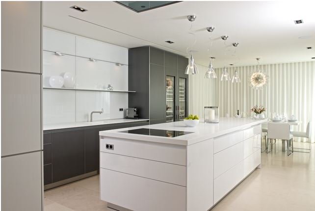 Taylor_Int's tweet photo. White kitchens are very instyle this season. Here is one of our kitchens from Casa Sol let us know what you think! https://t.co/TmVghrUZYZ